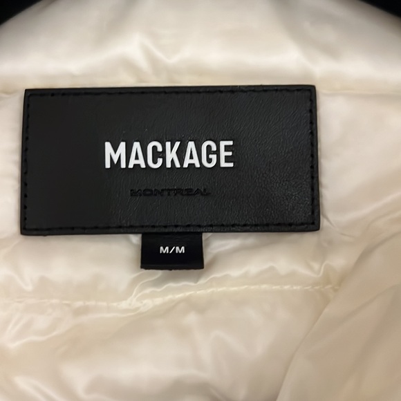 MACKAGE MICHI CREAM M - LADIES DOWN JACKET NWT - Picture 7 of 8